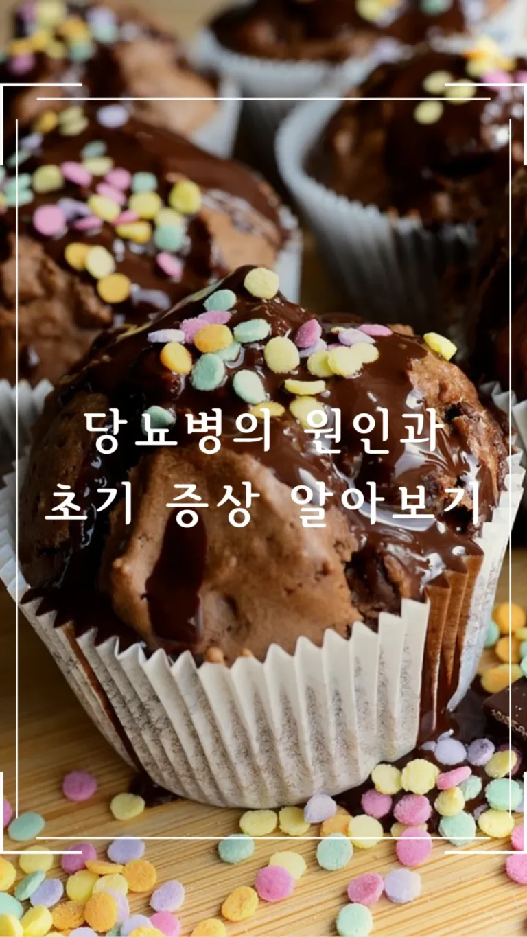 당뇨병의 원인과 초기 증상 알아보기