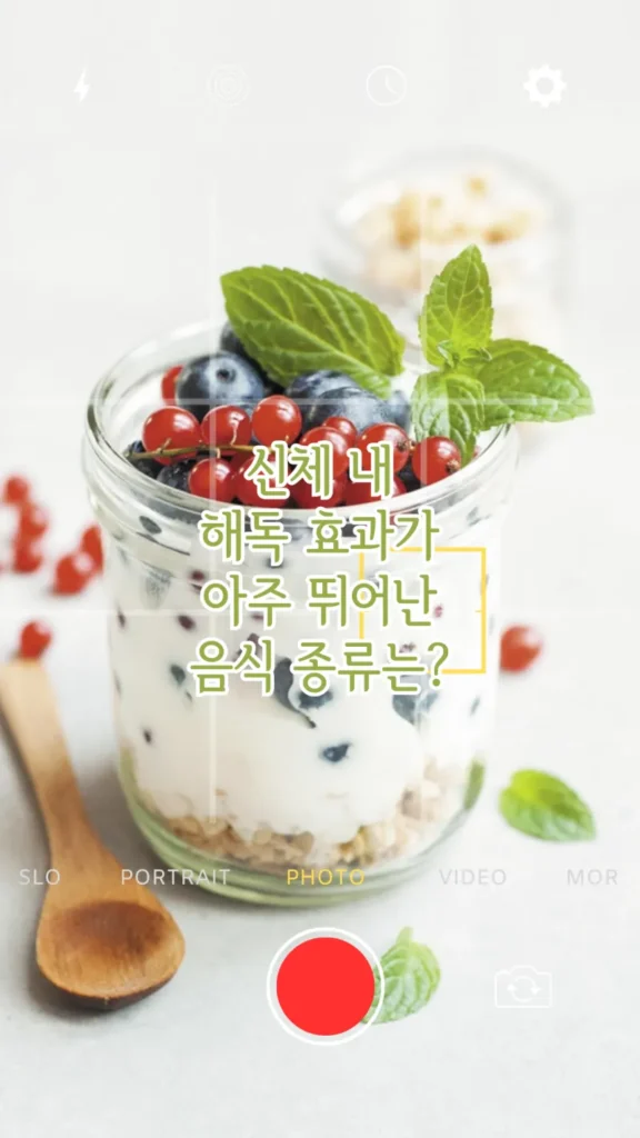 신체 내 해독 효과가 아주 뛰어난 음식 종류는? 신체 내 해독 효과가 아주 뛰어난 음식 종류는?